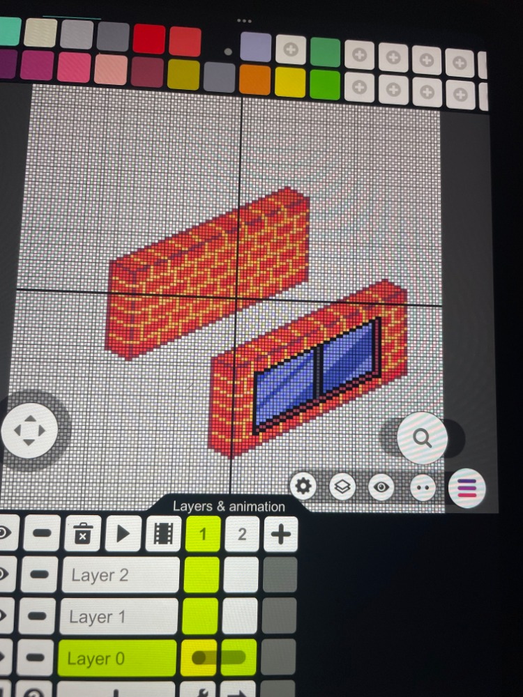 Sketched pallet